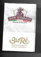 Tovagliolino Da Caffè - San Giorgio - Serviettes Publicitaires