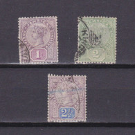 JAMAICA 1889, SG #27-29, CV £45, Used - Giamaica (...-1961)