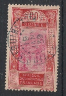 GUINEE - 1927-33 - N°YT. 111 - Gué à Kitim 90c Rouge - Oblitéré / Used - Usati