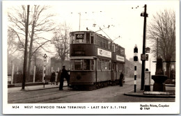 WEST NORWOOD Tram Terminus - Last Day 5.1.1962 - Pamlin M 54 - Autobus & Pullman