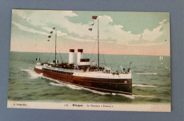 DIEPPE - Le Steamer "FRANCE" - Passagiersschepen