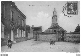 51 POUILLON L'EGLISE ET LA MAIRIE - Sonstige & Ohne Zuordnung