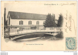 51 CONDE SUR MARNE VUE D'AMONT DE L'USINE DES EAUX - Other & Unclassified