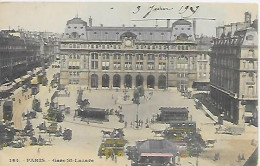 CPA Paris Gare Saint-Lazare - District 08