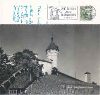 Schaffhausen - Munot Mit Rebberg  (Flagge: Juni Festwochen Zürich)         1949 - Schaffhouse