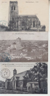 GUERRE 1914 - ABLAIN SAINT NAZAIRE - Pas De Calais - 4 Cartes - Panorama - Eglise - War 1914-18