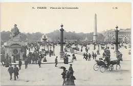 CPA Paris Place De La Concorde - Distrito: 08