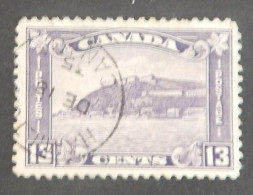 CANADA YT 167 OBLITERE"ANCIENNE CITADELLE DE QUEBEC" ANNEES 1932/1933 - Gebraucht