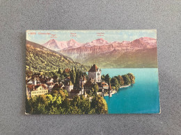 Oberhofen Carte Postale Postcard - Berne