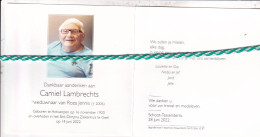 Camiel Lambrechts-Jennis, Antwerpen 1920, Geel 2022. Honderdjarige. Foto - Obituary Notices