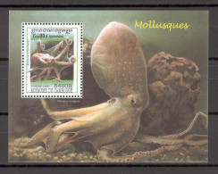 Cambodia 1999 Marine Life - Octopus MS MNH - Maritiem Leven