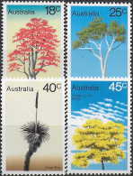 1978 Australia Trees 4v. MNH SG. N. 664/67 - Otros & Sin Clasificación