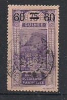 GUINEE - 1922-25 - N°YT. 81 - Gué à Kitim 60c Sur 75c - Oblitéré / Used - Used Stamps