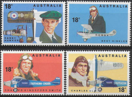 1978 Australia Early Aviators 4v. MNH SG. N. 658/661 - Altri & Non Classificati