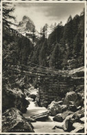 10847385 Zermatt VS Zermatt [Handschriftlich] Cervin Bruecke * Zermatt - Sonstige & Ohne Zuordnung