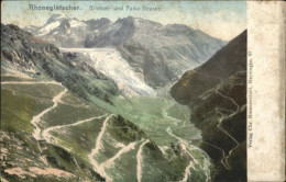 10847371 Rhonegletscher Glacier Du Rhone Rhonegletscher Grimsel Furkastrasse * R - Autres & Non Classés