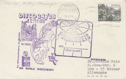 Norway Ca MS World Discoverer Disco 24/25 Ca Nordkapp 16.6.1978 (59925) - Polareshiffe & Eisbrecher