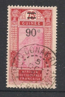 GUINEE - 1924-27 - N°YT. 101 - Gué à Kitim 90c Sur 75c - Oblitéré / Used - Gebruikt