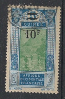 GUINEE - 1924-27 - N°YT. 105 - Gué à Kitim 10f Sur 5f - Oblitéré / Used - Usati