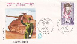 1er Jour, Général Koenig - 1970-1979