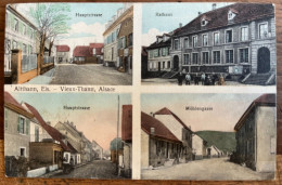 Altthann - Vieux-Thann - Cpa Multi-vues Qui A Circulée Le 06/09/1912 - Thann