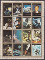 1973 Ajman 2637-2652KL Space Exploration By America 10,00 € - Asia