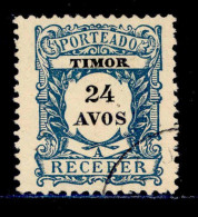 ! ! Timor - 1904 Postage Due 24 A - Af. P07 - Used - Timor