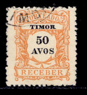 ! ! Timor - 1904 Postage Due 50 A - Af. P09 - Used - Timor