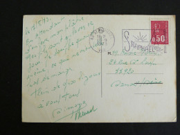 SAINT RAPHAEL - VAR - FLAMME SUR MARIANNE BEQUET - CHAMEAU CAMEL - Mechanical Postmarks (Advertisement)