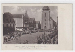 39082511 - Insterburg / Tschernjachowsk. Russische Parade Am 5. September 1914. Aufstellung Der Truppen Zum Feldgottesd - Ostpreussen