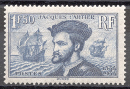 France  Numéro 297  N**  TB  Signé Calves - Unused Stamps