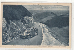 130 DEPT 63 : édit. Plazanet N° 69 : La Route Automobile Du Puy De Dôme A Flanc De Montagne - Other & Unclassified