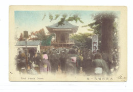 JA/41..JAPAN Ansichtskarten -Poud Amida, Osaka,  Ikegada Yaasaka - Osaka