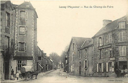 - Dpts Div. -ref-BN488- Mayenne - Lassay Les Châteaux - Rue Du Champ De Foire - Hôtel Notre Dame - Hôtels - - Lassay Les Chateaux