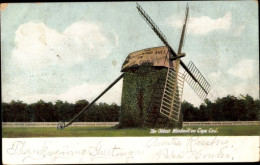CPA Cape Cod Massachusetts USA, älteste Windmühle - Autres & Non Classés