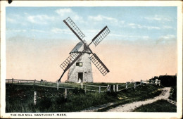 CPA Nantucket Massachusetts USA, Alte Windmühle - Sonstige & Ohne Zuordnung
