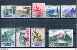 Posta Aerea "Veduta" Serie Completa Di Ottima Qualità - Unused Stamps