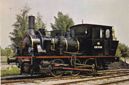 TRAINS..LOCOMOTIVE " 030 TB 130 " ANNEE 1900.LIGNE TOURISTIQUE DU RHIN VOLGELSHEIM- MARCKOLSHEIM . - Trains