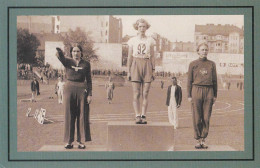 H81.  Nostalgia Postcard. Grethe Whitehead.  80m Hurdles Winner 1936 - Atletiek