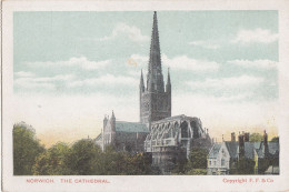 H62. Collectable Postcard.  Norwich Cathedral. Norfolk - Norwich