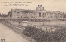 H47.  Vintage Postcard.  Tervueren Palace Museum. Belgium - Tervuren