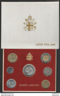 1995 Vaticano Mint Divisional Series 7 Coins FDC - Vaticano