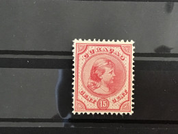 Curaçao 1892-5 10c Red Queen Wilhelmina Mint SG 46 NVPH 21 - Curaçao, Nederlandse Antillen, Aruba