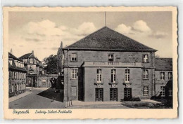 39122811 - Bayreuth. Ludwig-Siebert-Festhalle Gelaufen. Leichter Stempeldurchdruck, Sonst Gut Erhalten - Bayreuth