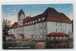 39106011 - Genesungsheim Hoesel Bei Duesseldorf. Feldpost Leichte Abschuerfungen, Leichter Stempeldurchdruck, Sonst Gut - Langenfeld