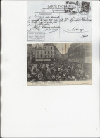CARTE AFFRANCHIE N° 190  OBLITERATION DAGUIN "" BEAUVAIS LA VILLE DU MOYEN AGE "CAD 1925-OISE - Mechanical Postmarks (Other)