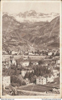 Ai214 Cartolina  Bolzano Citta' Panorama Con Le Dolomiti - Bolzano