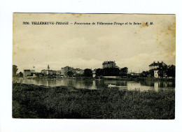 VILLENEUVE-TRIAGE - Panorama De Villeneuve-Triage Et La Seine - Villeneuve Saint Georges