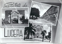 Au371  Cartolina Saluti Da Lucera Provincia Di Foggia - Foggia