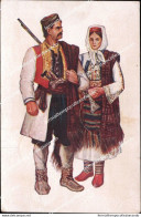 Cm664 Cartolina Costume National Croate Dalmatie Croazia - Autres & Non Classés